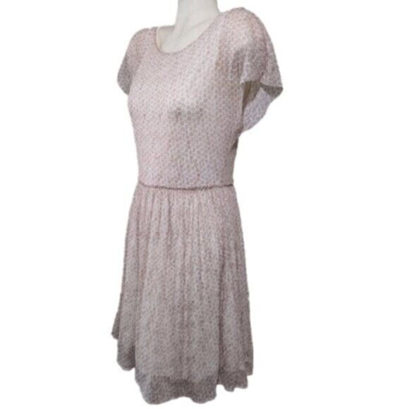 Anthropologie Weston Wear Made in San Francisco Tulle Polka Dot Dress L - Picture 3 of 11
